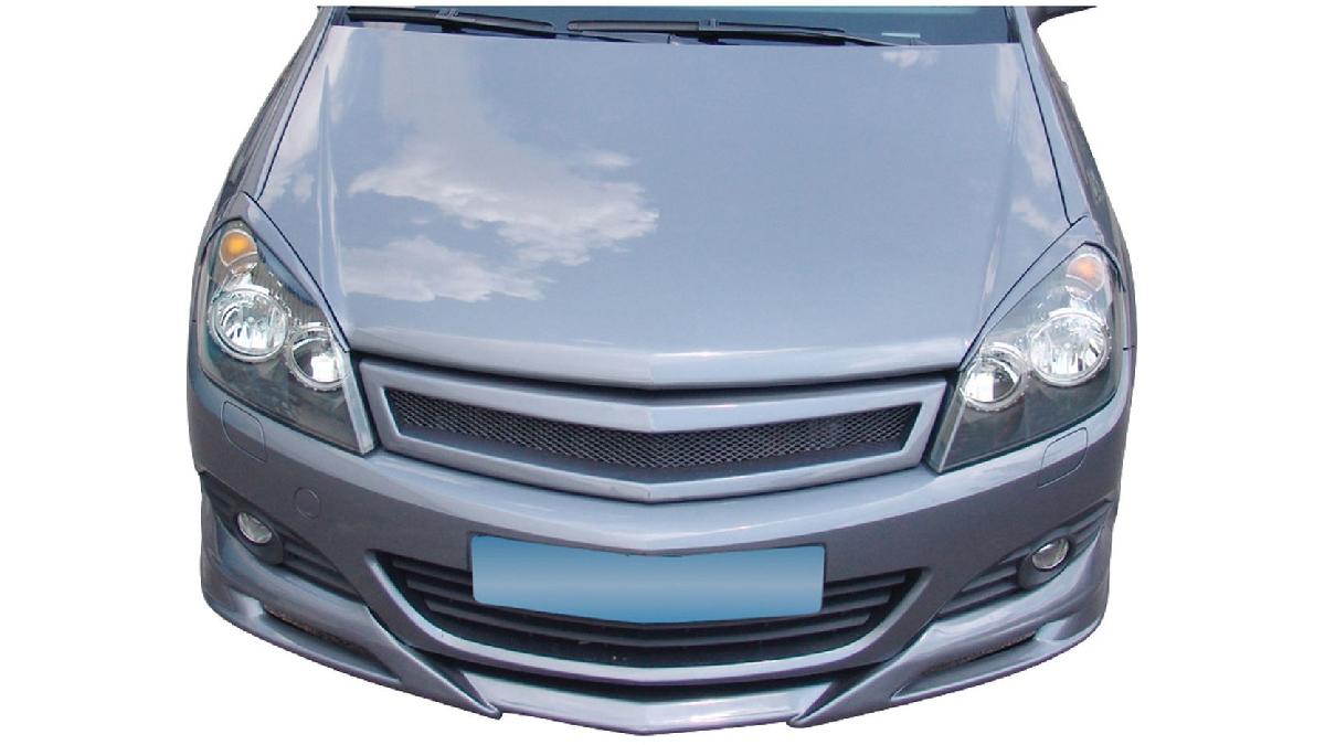 Grille+de+calandre+sur+mesure+pour+Opel+Astra+H+5-portes+2004-2007+%28ABS%29